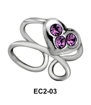 Ear Cuff Little Heart EC2-03